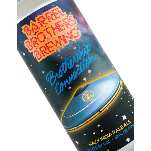 Barrel Brothers Brewing "Brothership Connection" Hazy India Pale Ale 16oz can - Windsor, CA
