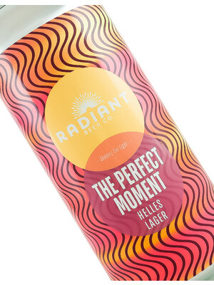 Radiant Beer Co. "The Perfect Moment" Helles Lager 16oz can - Anaheim, CA