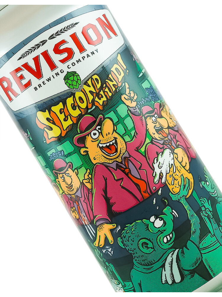 Revision Brewing "Second Wind!" Double NE-Style Hazy IPA 16oz can - Sparks, NV