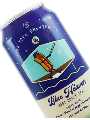 Topa Topa Brewing "Blue Heaven" West Coast IPA 12oz can - Ventura, CA