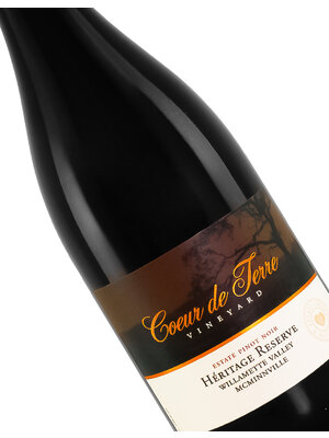 Coeur de Terre Vineyard Heritage Reserve 2022 Pinot Noir, Willamette Valley