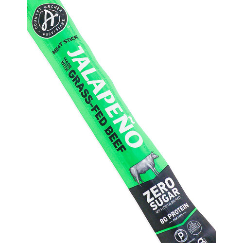 Country Archer "Jalapeno" Grass-Fed Beef Meat Stick 1oz