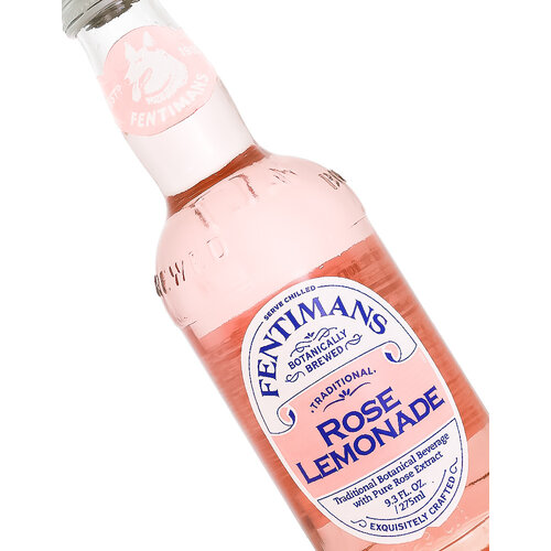 Fentimans "Rose Lemonade" Carbonated Drink 9.3oz Bottle, United Kingdom