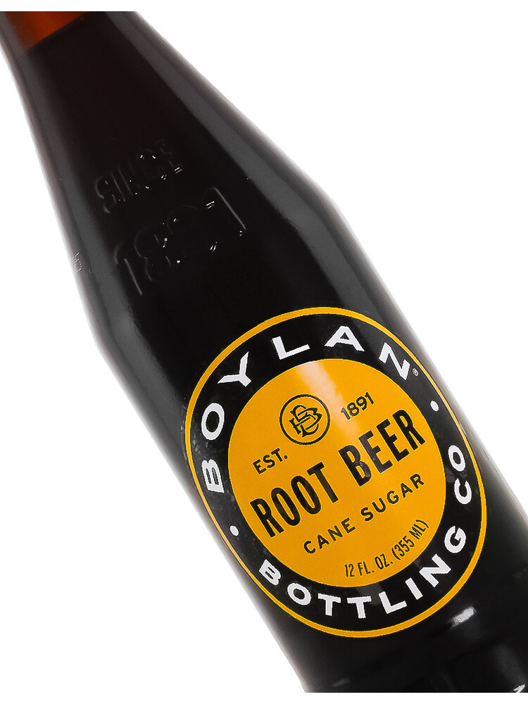 Boylan "Root Beer" Cane Sugar Soda 12oz Bottle, New York