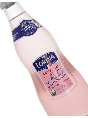 Lorina "Pink Lemonade" Sparkling Drink 11.1oz Bottle, France