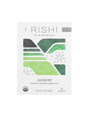 Rishi Tea & Botanicals "Jasmine" Organic Scented Green Tea, 15 Sachets, Milwaukee, Wisconsin