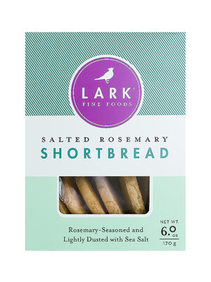 Lark Salted Rosemary Shortbread Cookies 6oz Box, Essex, Massachusetts