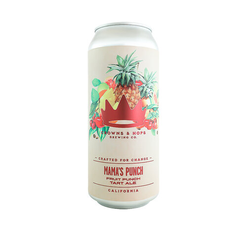 Crowns & Hops Brewing "Mama's Punch" Fruit PunchTart Ale 16oz can - Santa Rosa, CA