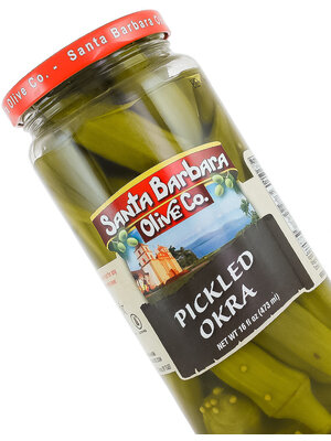 Santa Barbara Olive Co. Pickled Okra 16oz Jar