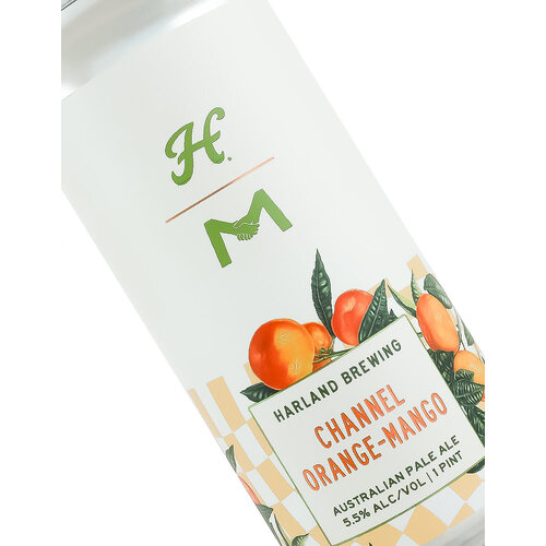 Harland Brewing "Channel Orange-Mango" Australian Pale Ale 16oz can - San Diego, CA