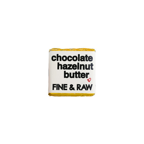 Fine & Raw "Chocolate Hazelnut Butter" Chunk 1oz Bar, Brooklyn, New York