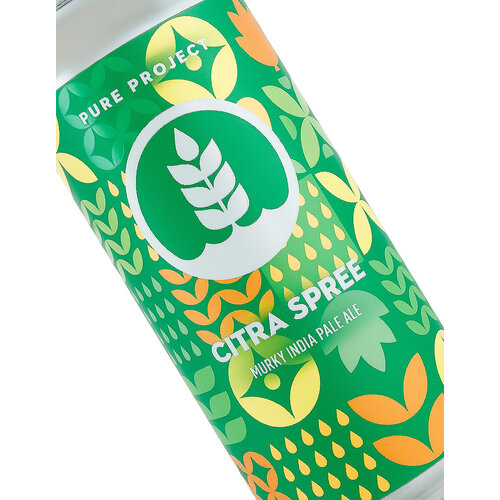 Pure Project "Citra Spree" Murky India Pale Ale 16oz can - San Diego, CA
