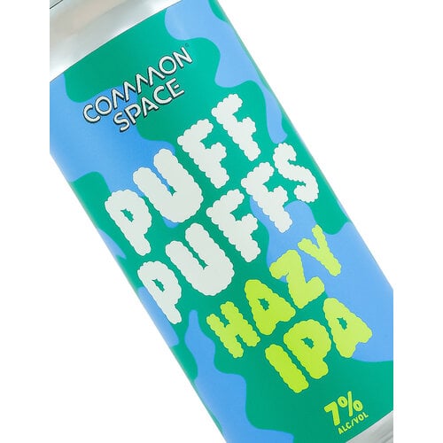 Common Space Brewery "Puff Puffs" Hazy IPA 16oz can - Hawthorne, CA