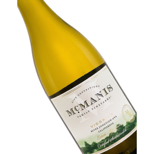 McManis 2022 Viognier Estate Grown River Junction, California