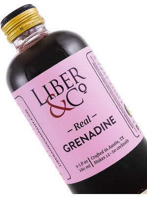 Liber & Co Real Grenadine 9.5oz Bottle, Austin, Texas