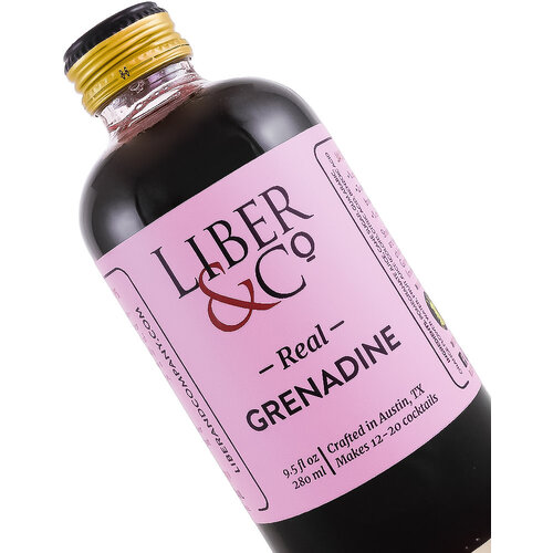 Liber & Co Real Grenadine 9.5oz Bottle, Austin, Texas