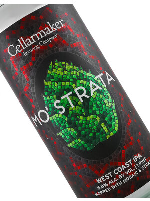 Cellarmaker Brewing "Mo' Strata" West Coast IPA 16oz can - Oakland, CA