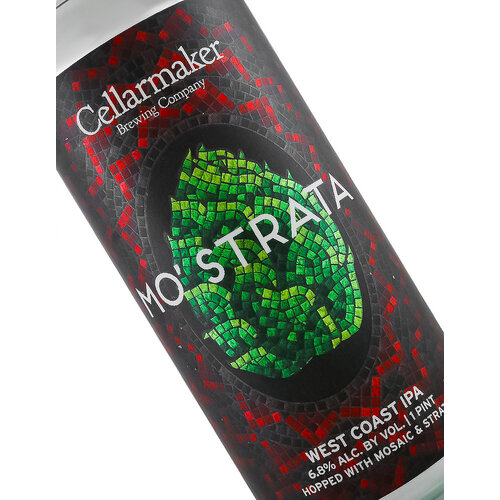 Cellarmaker Brewing "Mo' Strata" West Coast IPA 16oz can - Oakland, CA