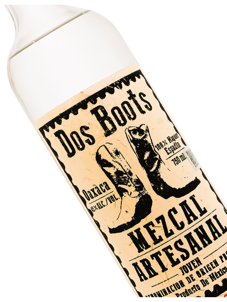 Dos Boots Mezcal Artesanal Maguey Expadin Joven , Oaxaca