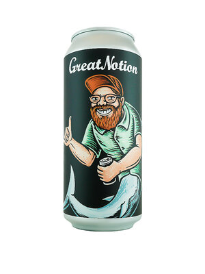 Great Notion Brewing "Triple Dank Shark" Hazy Triple IPA 16oz Can - Portland, OR