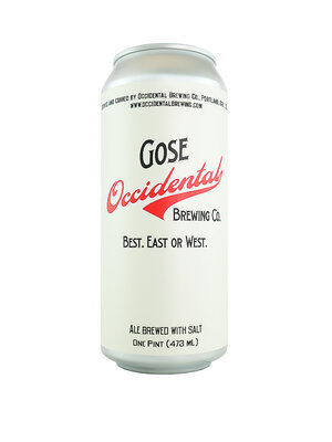 Occidental Brewing Co. "Gose" Ale Brewed With Salt 16oz can - Portland, OR