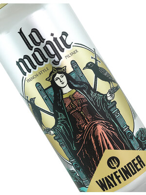 Wayfinder Beer "La Magie" French-Style Pilsner 16oz Can - Portland, OR