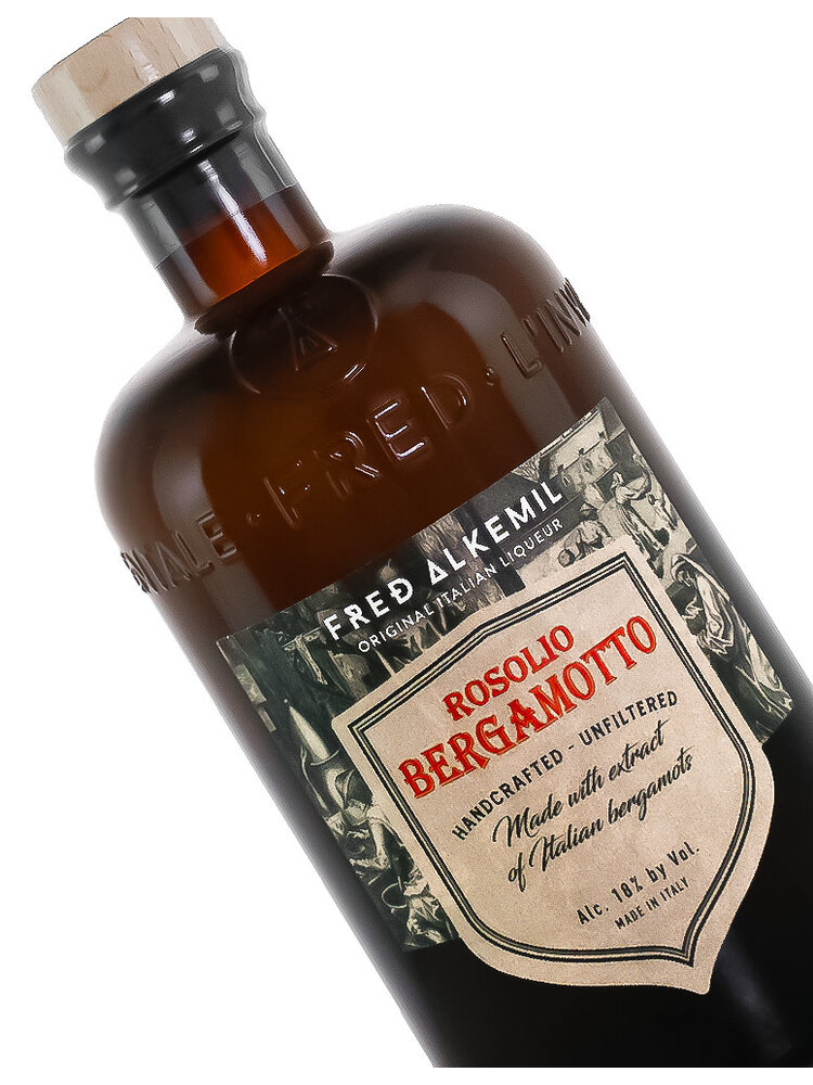 Fred Alkemil "Rosolio Bergamotto" Italian Liqueur 700ml