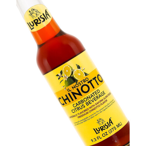 Lurisia Il Nostro "Chinotto" Carbonated Citrus Beverage 275ml Bottle, Italy Lurisia Il Nostro "Chinotto" Carbonated Citrus Beverage 275ml Bottle, Italy