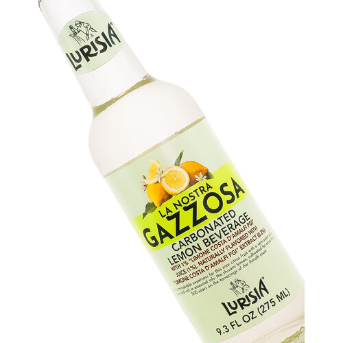Lurisia La Nostra "Gazzosa" Carbonated Lemon Beverage 275ml Bottle, Italy Lurisia La Nostra "Gazzosa" Carbonated Lemon Beverage 275ml Bottle, Italy