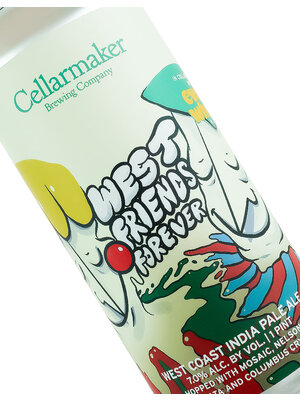 Cellarmaker Brewing/Everywhere Beer "West Friends Forever" West Coast India Pale Ale 16oz Can - Oakland, CA