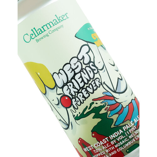 Cellarmaker Brewing/Everywhere Beer "West Friends Forever" West Coast India Pale Ale 16oz Can - Oakland, CA