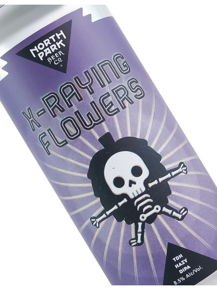 North Park Beer "X-Raying Flowers" TDH Hazy DIPA 16oz Can - San Diego, CA