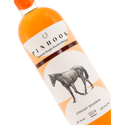 Pinhook 2024 Straight Bourbon (Orange Wax) Kentucky Straight Bourbon Whiskey Pinhook 2024 Straight Bourbon (Orange Wax) Kentucky Straight Bourbon Whiskey