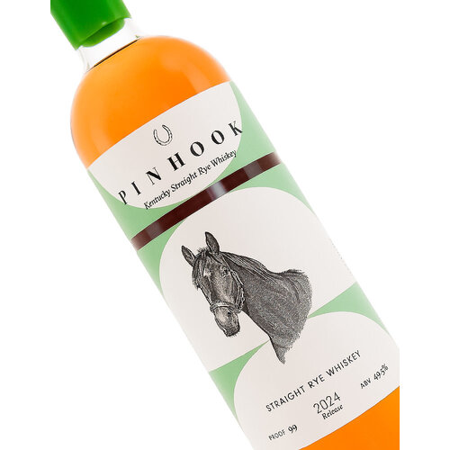 Pinhook 2024 "Straight Rye Whiskey" (Green Wax) Kentucky Straight Rye Whiskey Pinhook 2024 "Straight Rye Whiskey" (Green Wax) Kentucky Straight Rye Whiskey