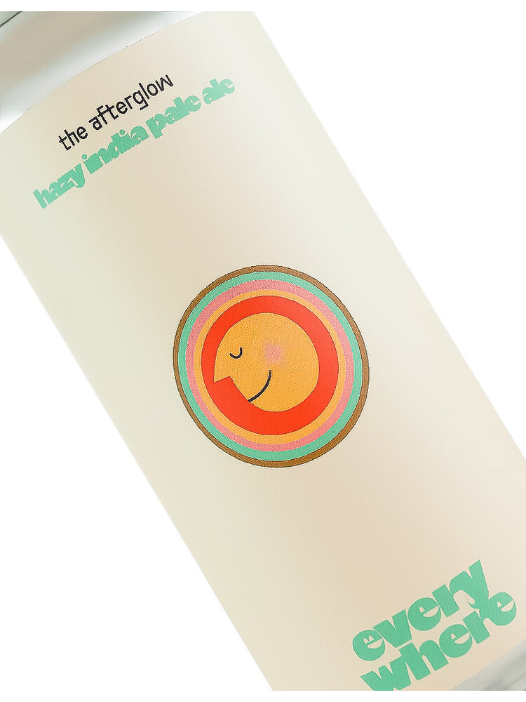 Everywhere Beer "The Afterglow" Hazy India Pale Ale 16oz Can - Orange, CA