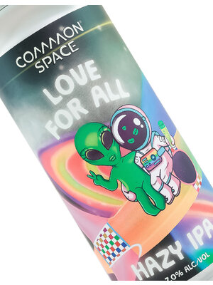 Common Space Brewery "Love For All" Hazy IPA 16oz can - Hawthorne, CA