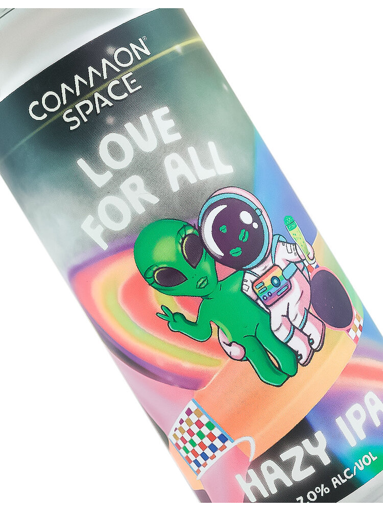 Common Space Brewery "Love For All" Hazy IPA 16oz can - Hawthorne, CA