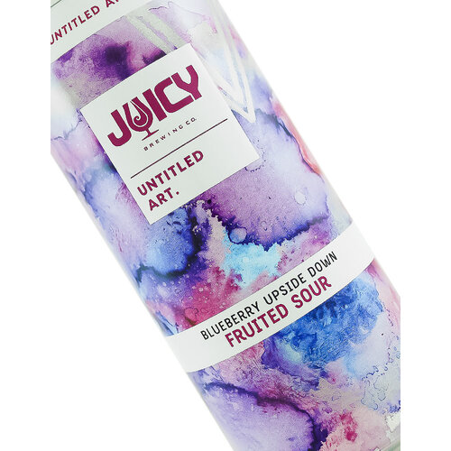 Untitled Art/Juicy Brewing "Blueberry Upside Down" Fruited Sour 16oz Can - Waunakee, WI Untitled Art/Juicy Brewing "Blueberry Upside Down" Fruited Sour 16oz Can - Waunakee, WI