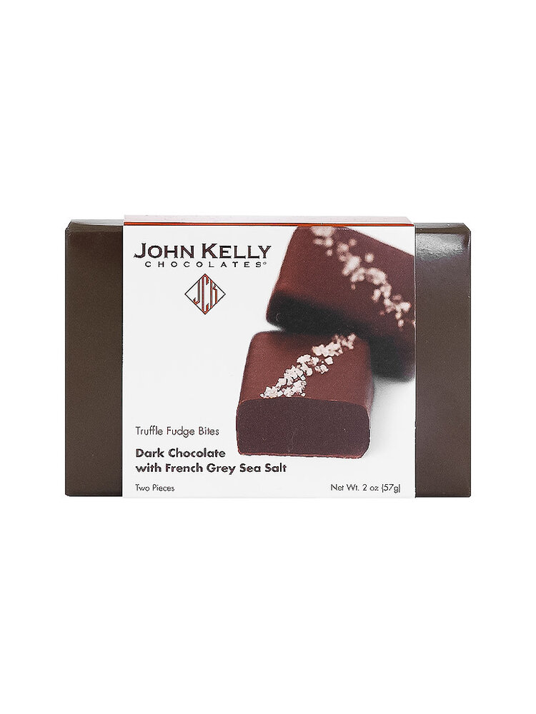 John Kelly 2 Piece Dark Chocolate with French Grey Sea Salt Truffle Fudge, Los Angeles, California
