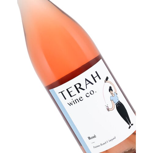 Terah Wine 2023 Rose, Paicines Ranch Vineyard, California Terah Wine 2023 Rose, Paicines Ranch Vineyard, California