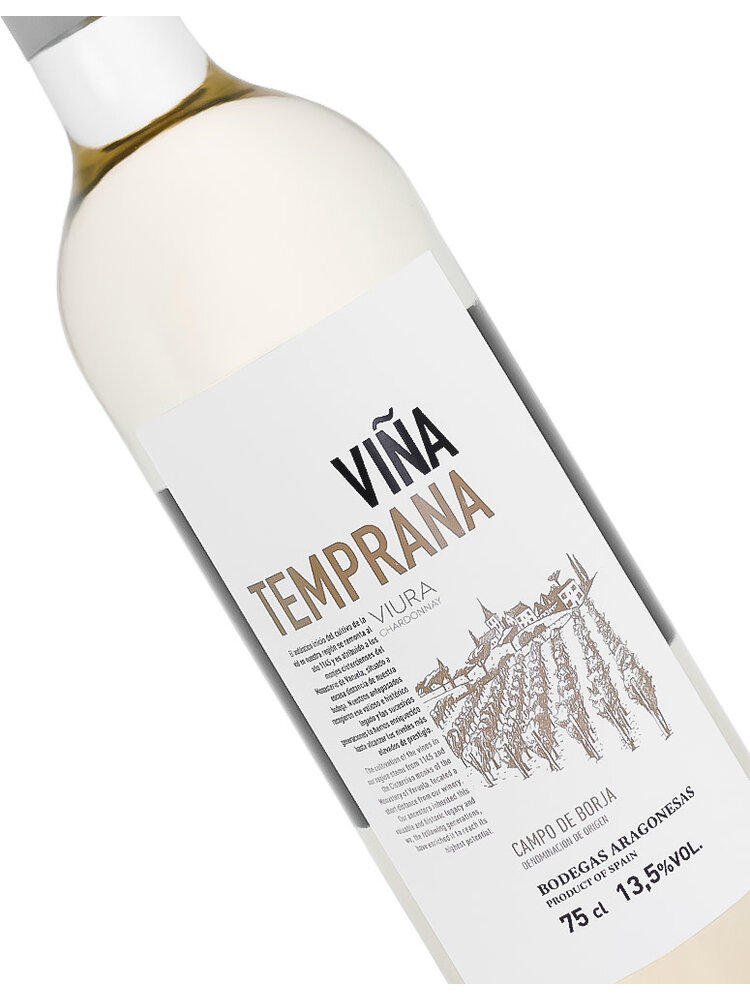 Bodegas Aragonesas 2022 Vina Temprana Viura, Campo de Borja, Spain