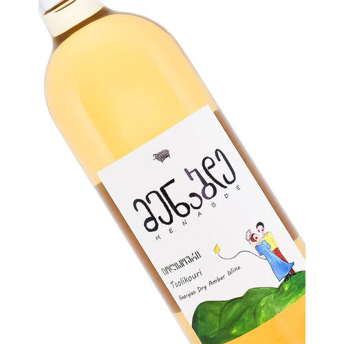 Menabde 2021 Tsolikouri Dry Amber Wine, Georgia Menabde 2021 Tsolikouri Dry Amber Wine, Georgia