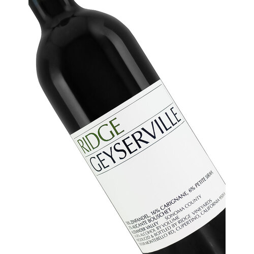 Ridge Vineyards 2021 Geyserville Red Blend, Sonoma County Ridge Vineyards 2021 Geyserville Red Blend, Sonoma County