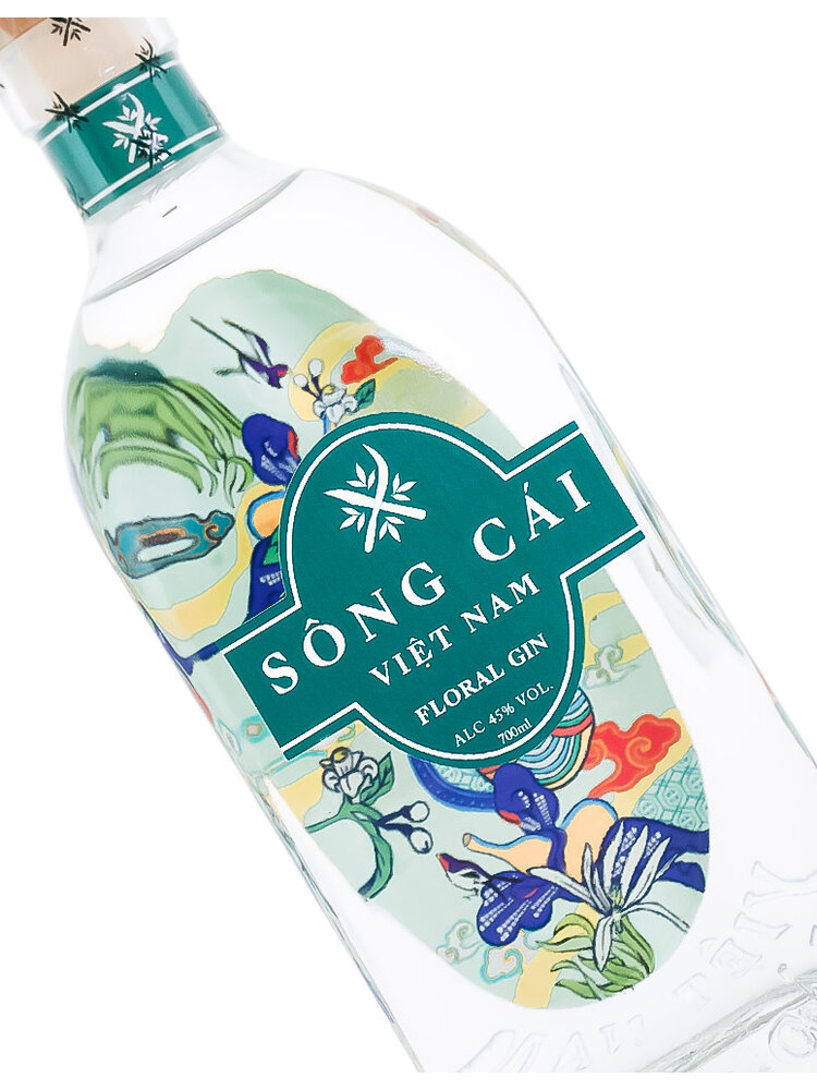 Song Cai Viet Nam Floral Gin, Hanoi, Vietnam 700ml