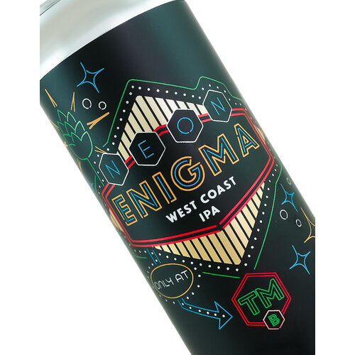 Trademark Brewing "Neon Enigma" West Coast IPA 16oz Can - Long Beach, CA