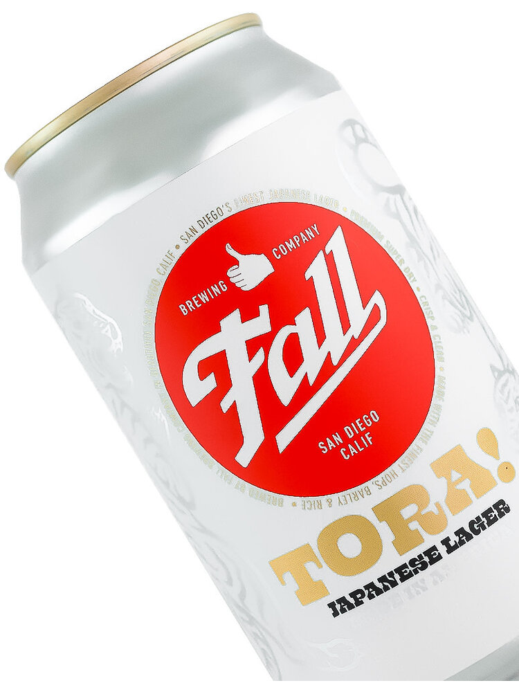 Fall Brewing "Tora!" Japanese Lager 12oz Can - San Diego, CA