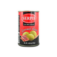 Serpis Serrano Ham Stuffed Olives 4.59oz Can, Spain