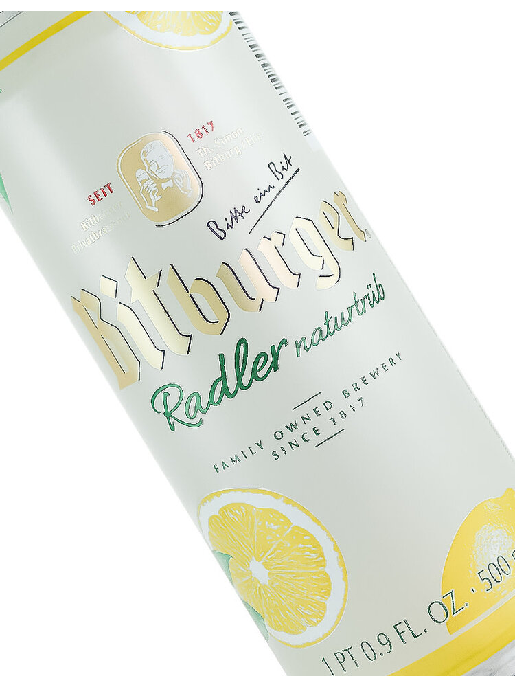 Bitburger Lemon Radler 500ml Can - Germany