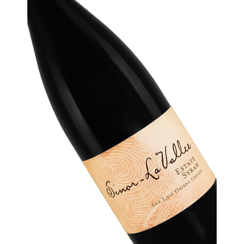 Sinor-LaVallee Estate 2021 Syrah, San Luis Obispo County Sinor-LaVallee Estate 2021 Syrah, San Luis Obispo County