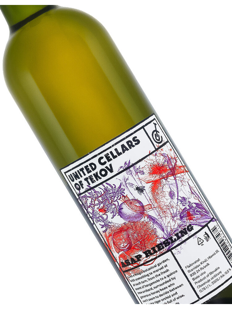 United Cellars Of Tekov 2022 "ASAP" Riesling, Slovakia